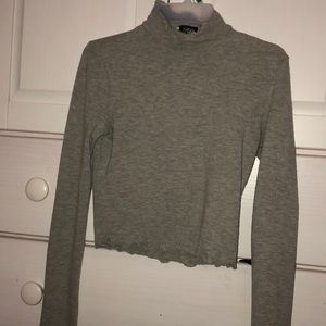 Urban Outfitters Crop Long Sleeve Top